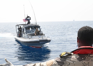 Djibouti Coast Guard and US Navy team up to help distressed mariners to shore