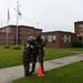 104th Fighter Wing holds Readiness Exercise, Airmen check for chemical agents after a simulated attack