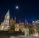 Philadelphia lights city blue, green in recognition of Pa. Guard, others for support to mass vaccine sites