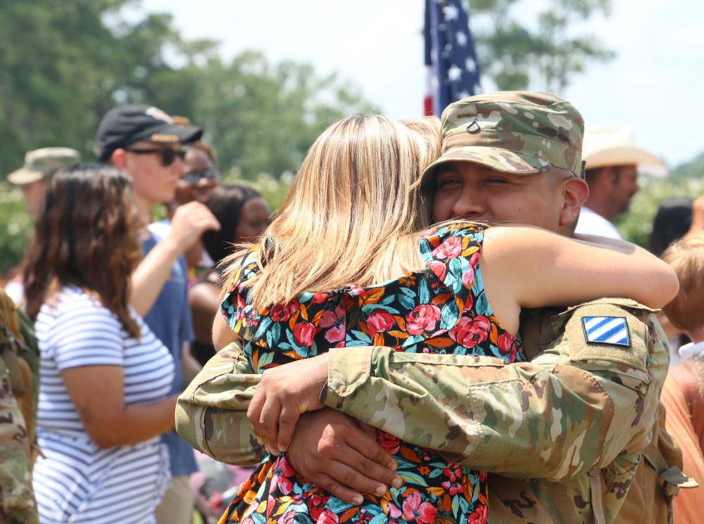 Raider Soldiers welcomed home