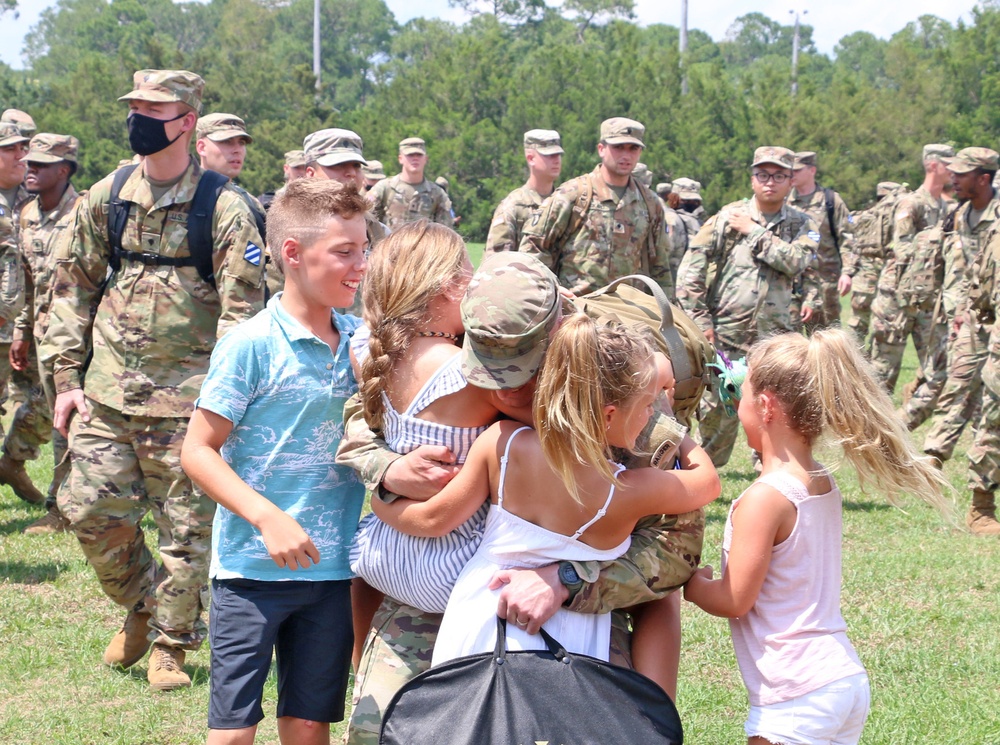 Raider Soldiers welcomed home