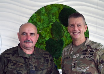 Gen. Hokanson Poland troop visits