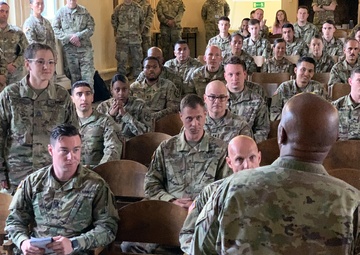Gen. Hokanson Poland troop visits