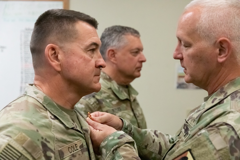 Brig. Gen. Cole Awarded for His Service to Mississippi