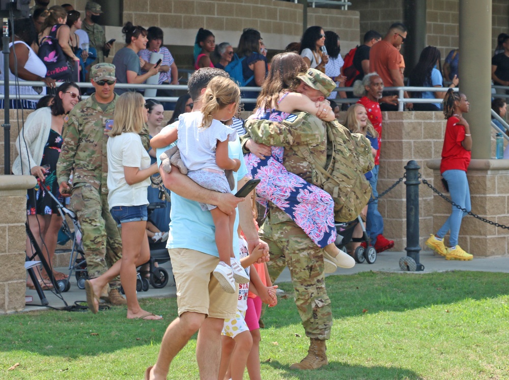 Raider Soldiers welcomed home