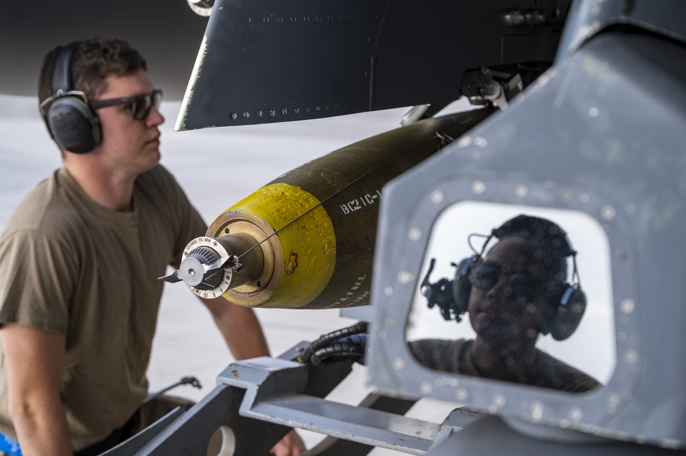 Liberty Wing conducts live weapons load during Poseidon’s Rage