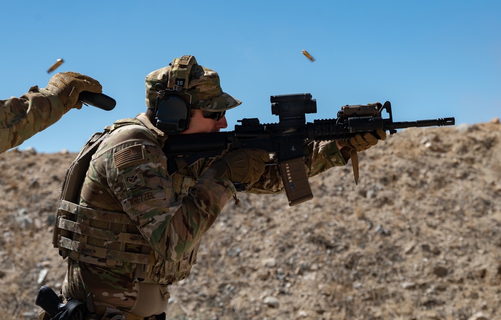 Ready, Set, Fire! 152nd SFS maintain proficiency at the shooting range