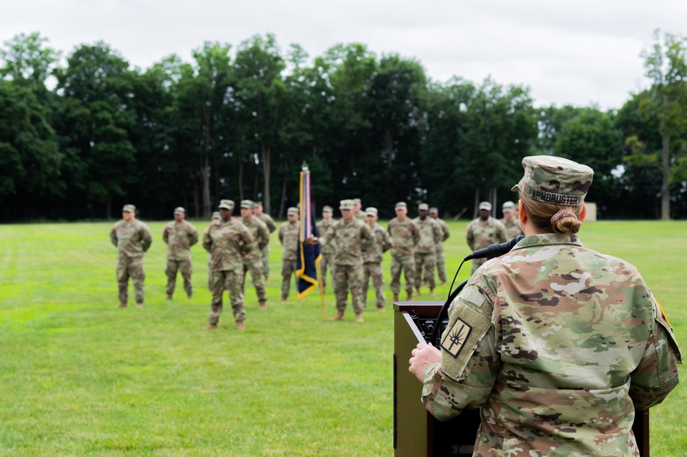 106th Regiment (RTI) Change of Command Ceremony