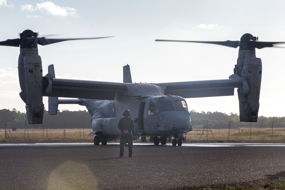 DVIDS Images MV22B Ospreys land in Nhulunbuy for Exercise