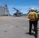 Huey During Bilateral Exercise on USS New Orleans June 2021