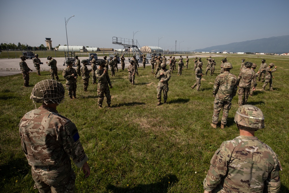 African Lion 2021 - Aviano Airborne Jump