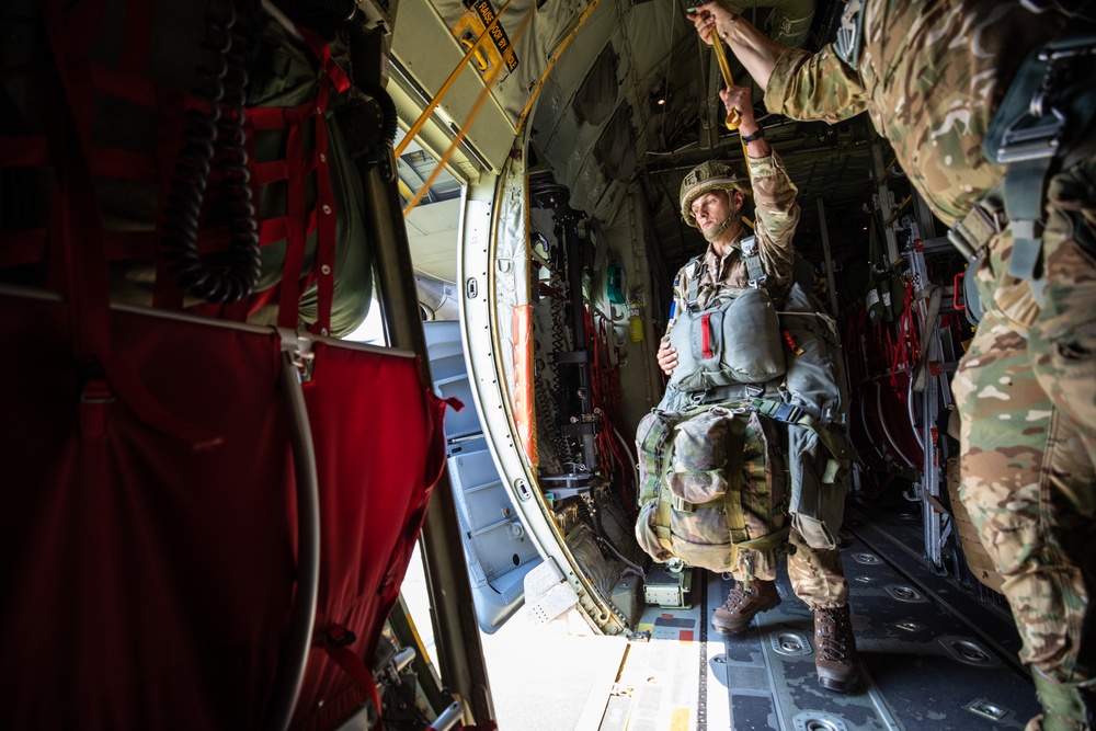 African Lion 2021 - Aviano Airborne Jump