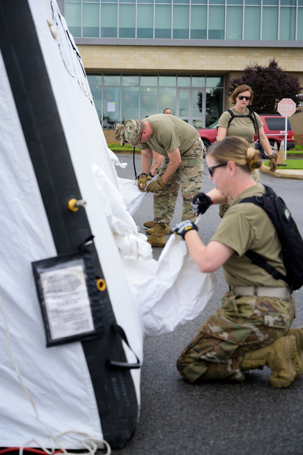 Georgia Air Guardsmen maintain readiness, partner with community first responders for mass casualty exercise in Middle Georgia