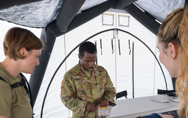 Georgia Air Guardsmen maintain readiness, partner with community first responders for mass casualty exercise in Middle Georgia