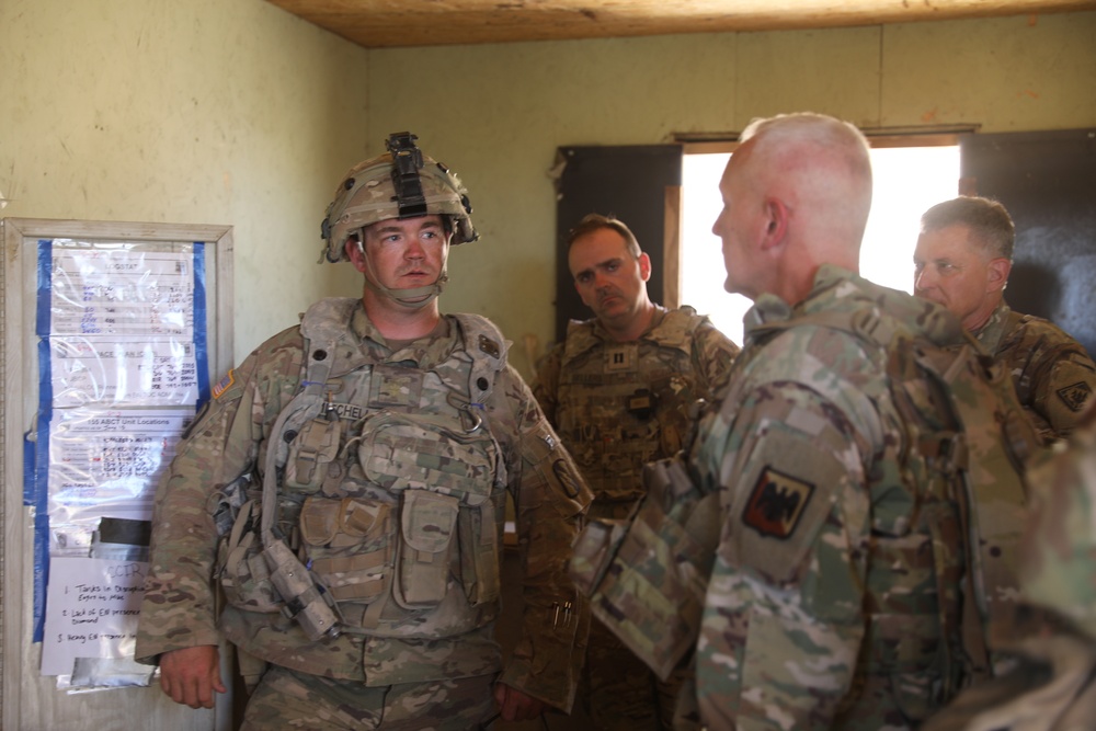 LTG Jensen Visits 1-155 IN