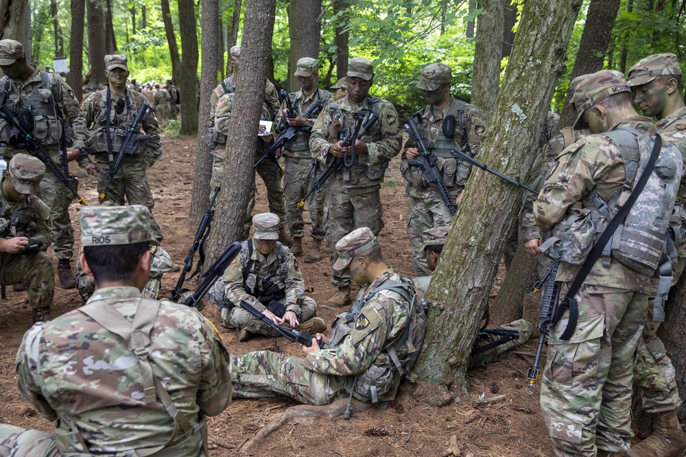 CST Cadets conduct Warrior Tasks and Battle Drills Training