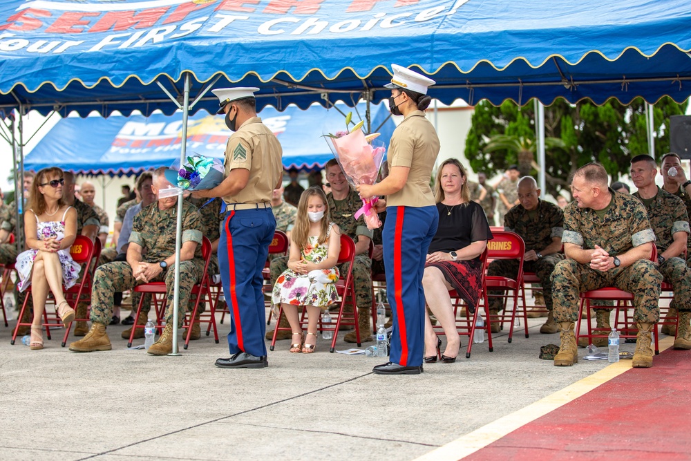 1st MAW Change of Command