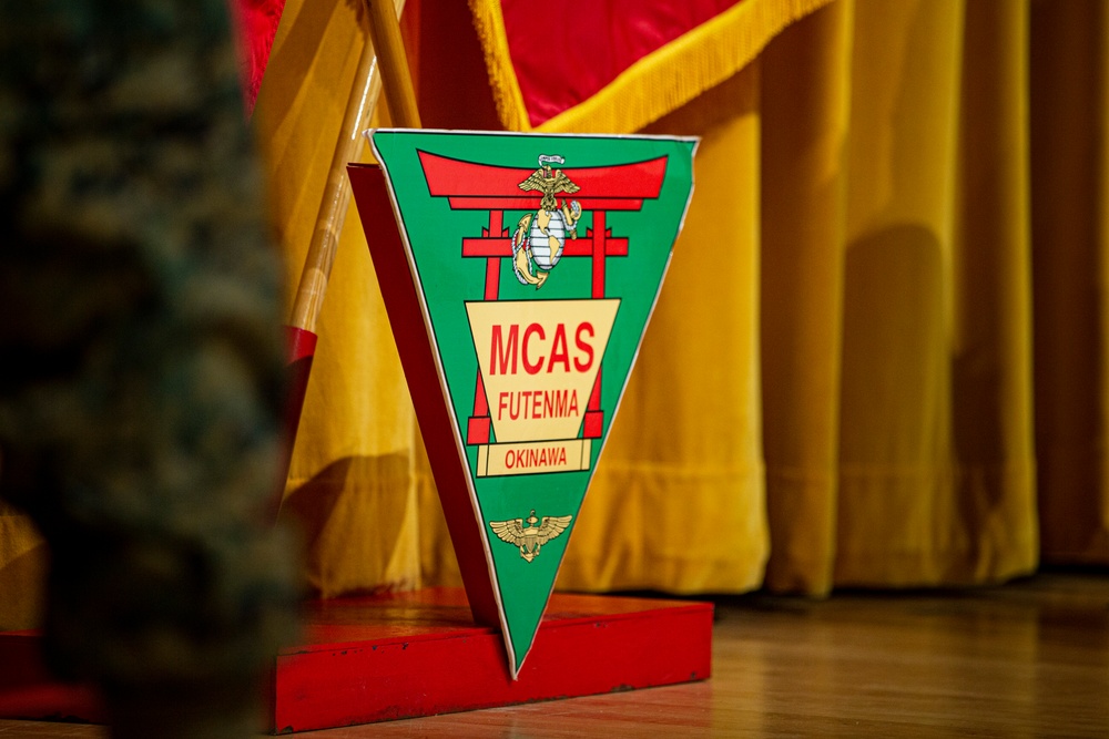 MCAS Futenma hosts relief ceremony