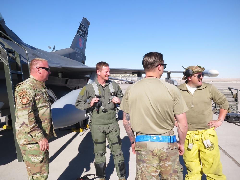 169th Fighter Wing attends Red Flag 21-1