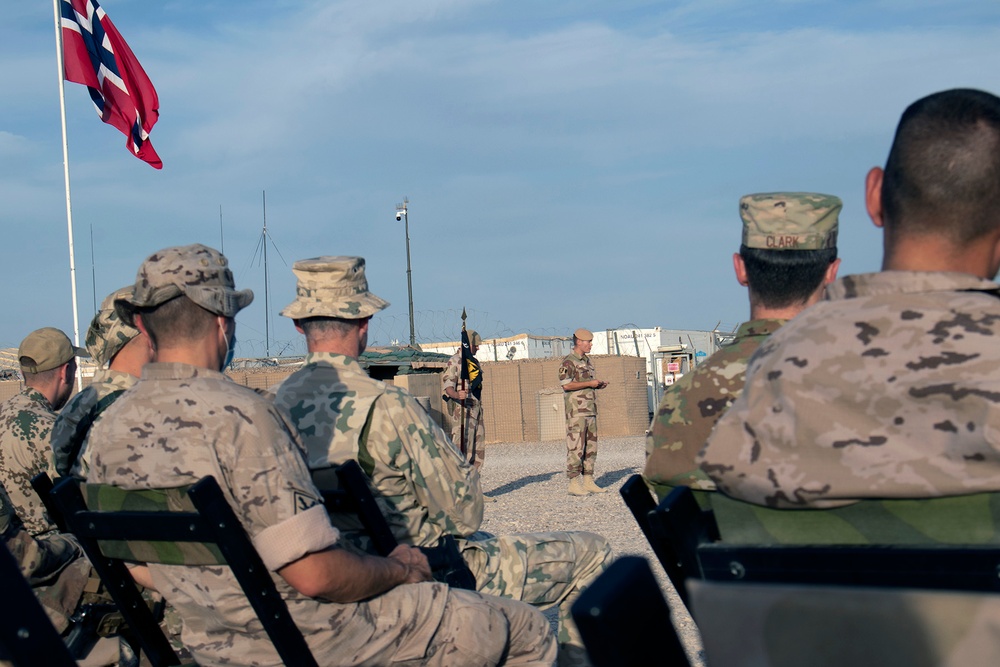 Coalition Forces celebrate Norwegian Constitution Day in Iraq