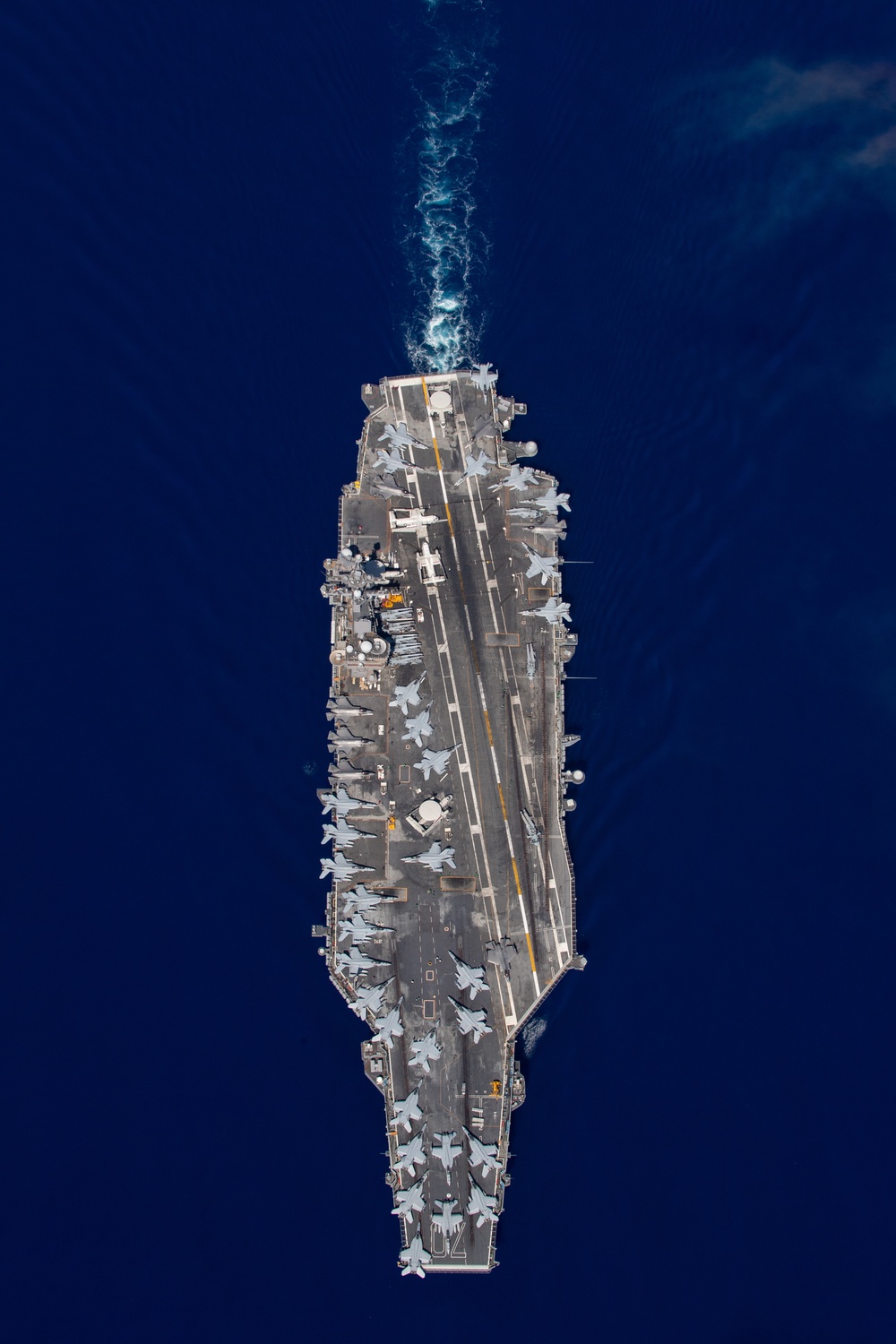 USS Carl Vinson Transits the Pacific Ocean