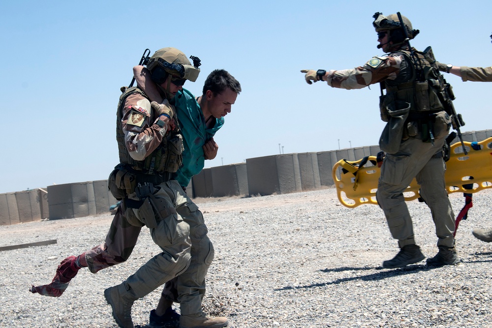 Coalition Forces strengthen mass casualty response in western Iraq