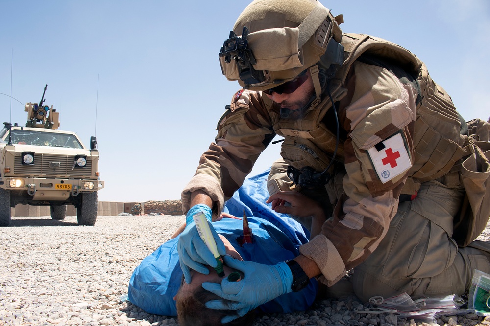 Coalition Forces strengthen mass casualty response in western Iraq