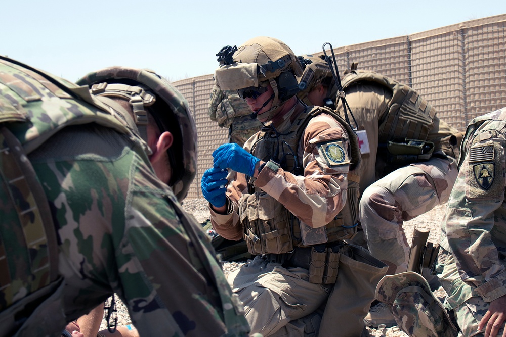 Coalition Forces strengthen mass casualty response in western Iraq