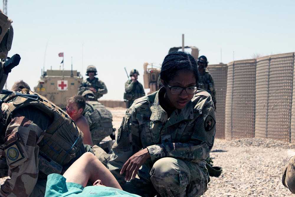 Coalition Forces strengthen mass casualty response in western Iraq