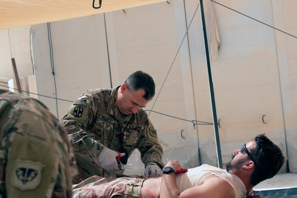 Coalition Forces strengthen mass casualty response in western Iraq