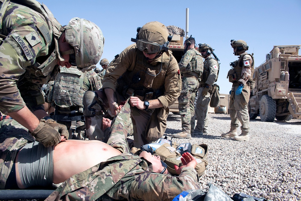 Coalition Forces strengthen mass casualty response in western Iraq