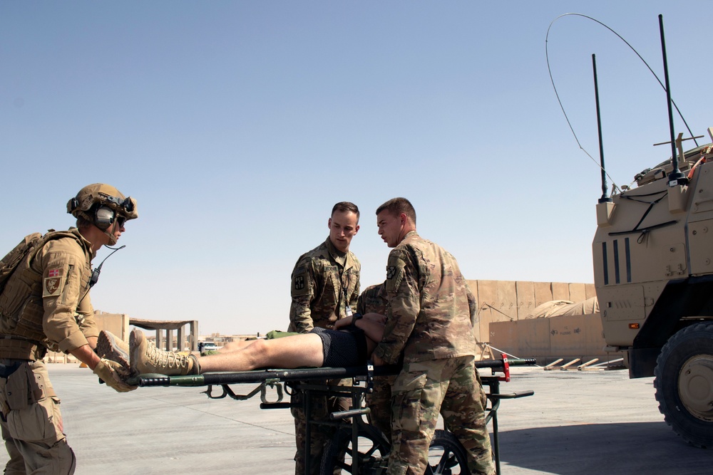 Coalition Forces strengthen mass casualty response in western Iraq