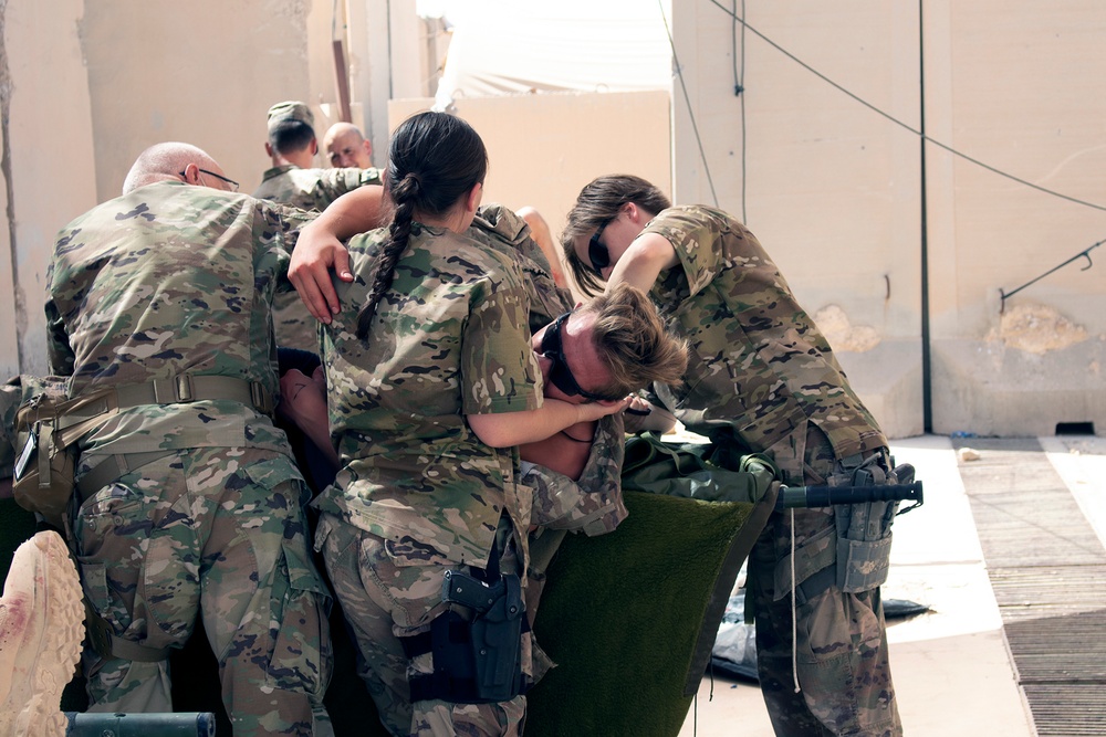 Coalition Forces strengthen mass casualty response in western Iraq