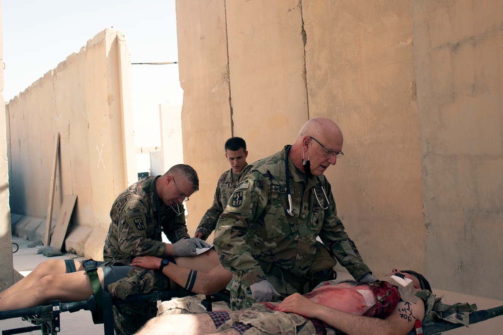 Coalition Forces strengthen mass casualty response in western Iraq