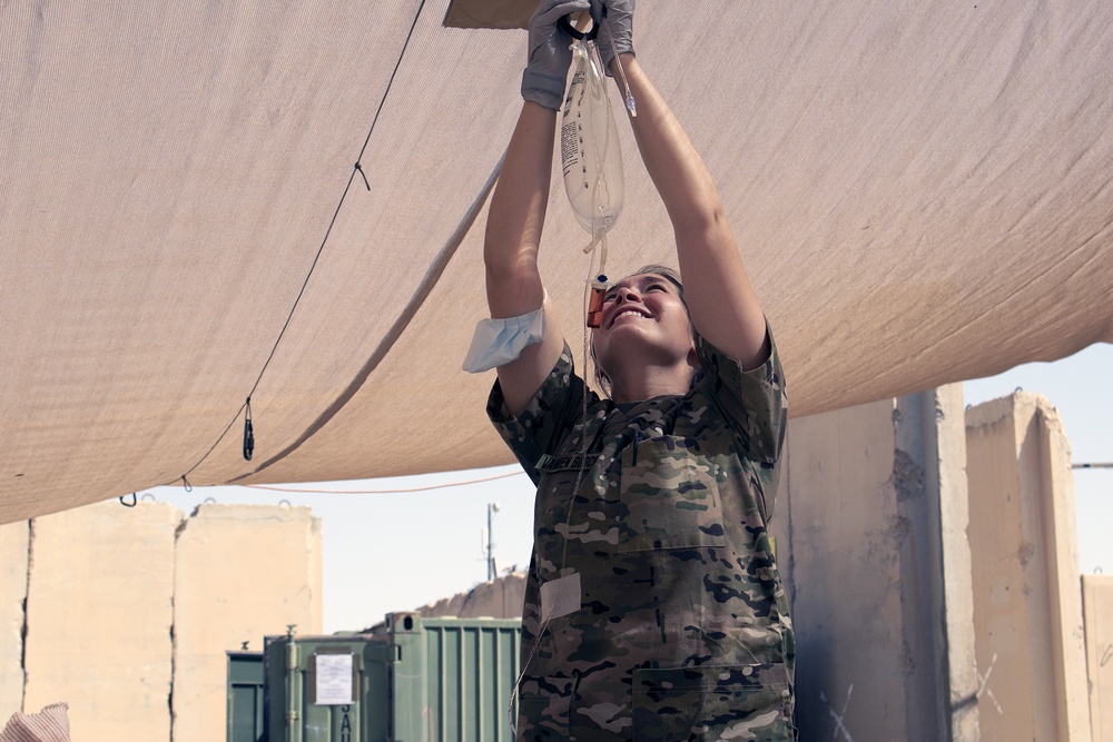 Coalition Forces strengthen mass casualty response in western Iraq