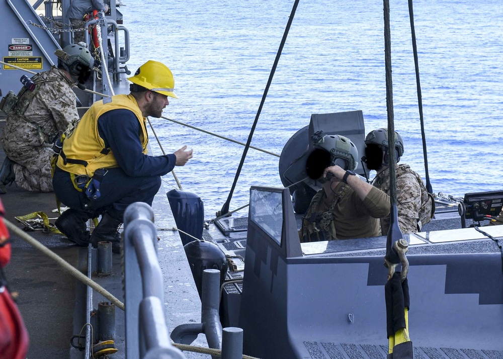 USS Hershel &quot;Woody&quot; Williams special warfare boat team operations