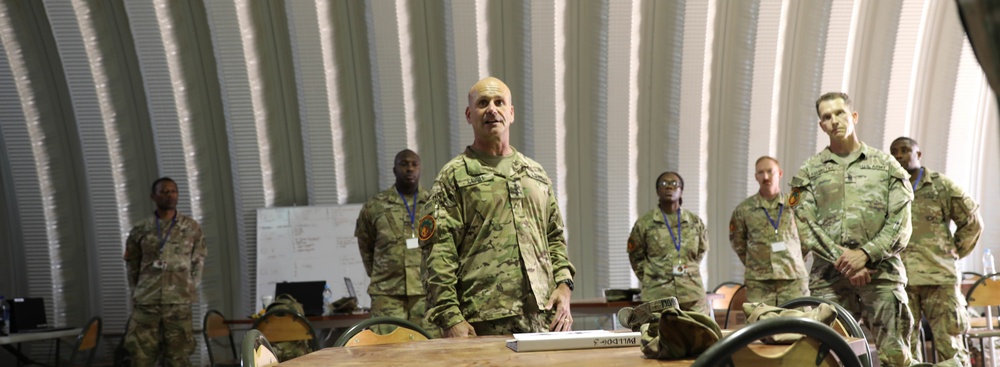 African Lion 2021 - USAREUR-AF Command Team Visit