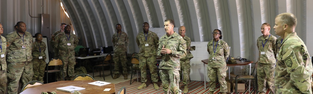 African Lion 2021 - USAREUR-AF Command Team Visit