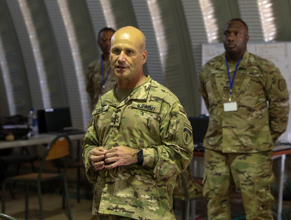 African Lion 2021 - USAREUR-AF Command Team Visit