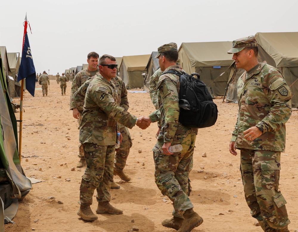 African Lion 2021 - USAREUR-AF Command Team Visit