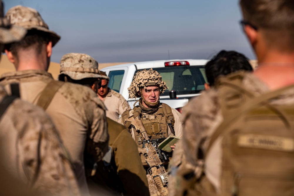 15th MEU LAR Det. conducts live-fire range