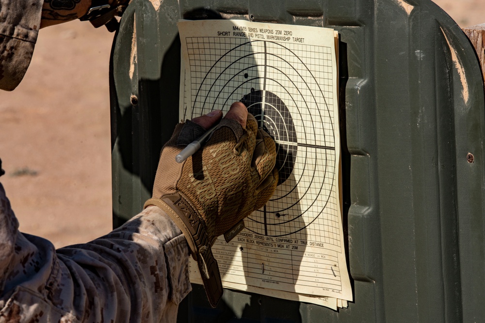 15th MEU LAR Det. conducts live-fire range