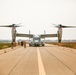 African Lion 2021 - MV-22 Reduced Visibility Landing Training