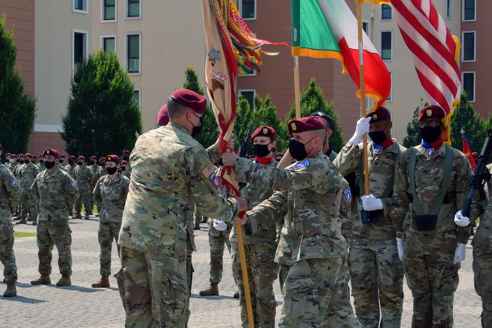 173rd Brigade Support Battalion, 173rd Airborne Brigade Change of Command Ceremony, June 14, 2021