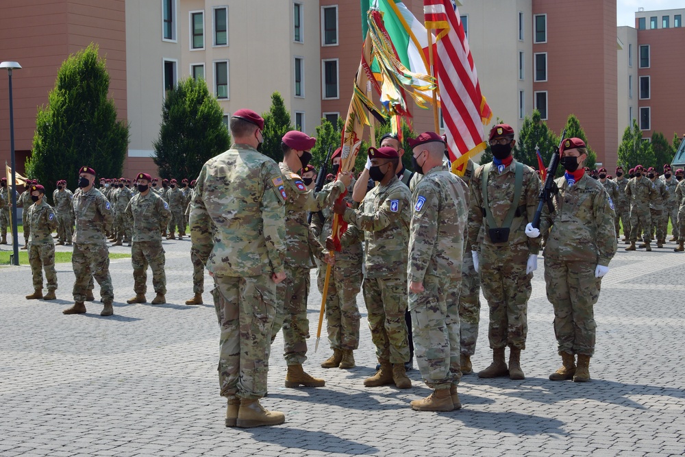 173rd Brigade Support Battalion, 173rd Airborne Brigade Change of Command Ceremony, June 14, 2021