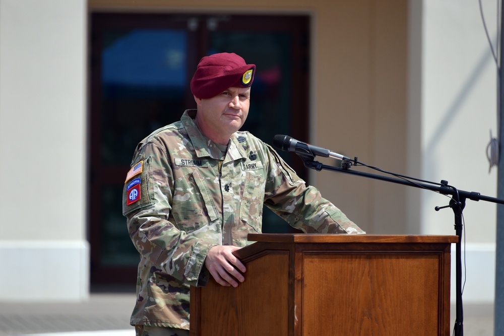 173rd Brigade Support Battalion, 173rd Airborne Brigade Change of Command Ceremony, June 14, 2021