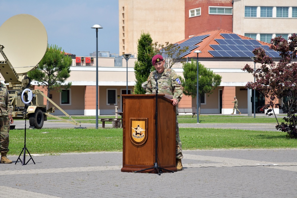 173rd Brigade Support Battalion, 173rd Airborne Brigade Change of Command Ceremony, June 14, 2021