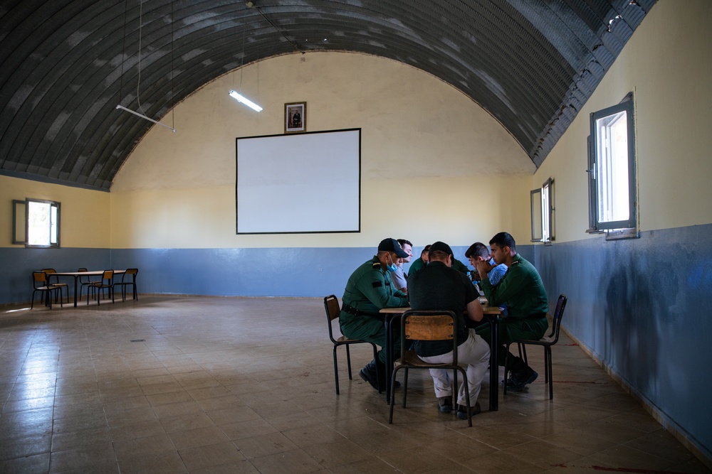 African Lion 2021 - Joint Civil Affairs Screening Training