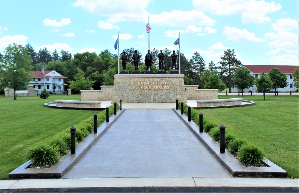 DVIDS Images Fort McCoy's Veterans Memorial Plaza at historic