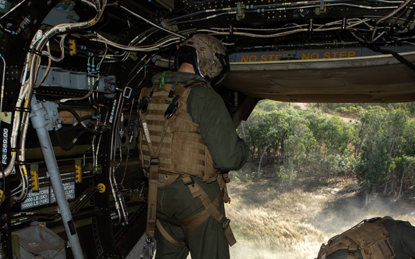 MRF-D performs an air delivery